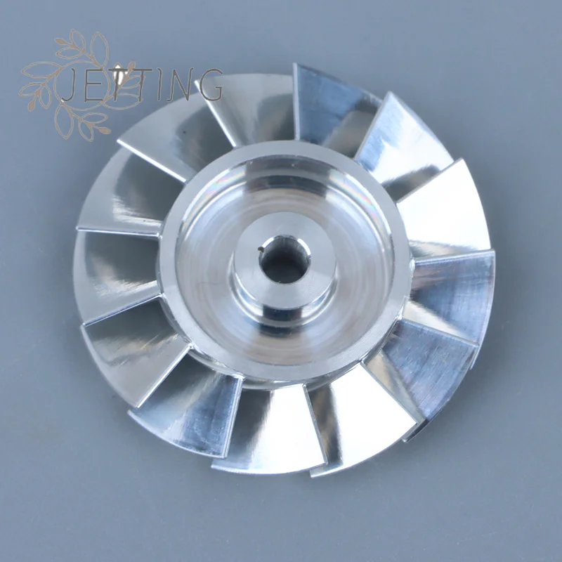 Hot 27mm Durable Hair Dryer Parts Aluminum Fan Blade Impeller CNC Machined High Precision Aluminium Impeller Repair Accessory