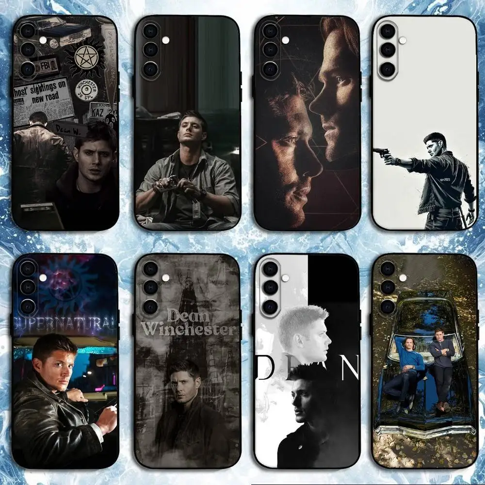 

Dean Winchester S-Supernaturals Phone Case For Samsung Galaxy A73,A72,A71,A70,A53,A52,A51,Others Soft Black Shell