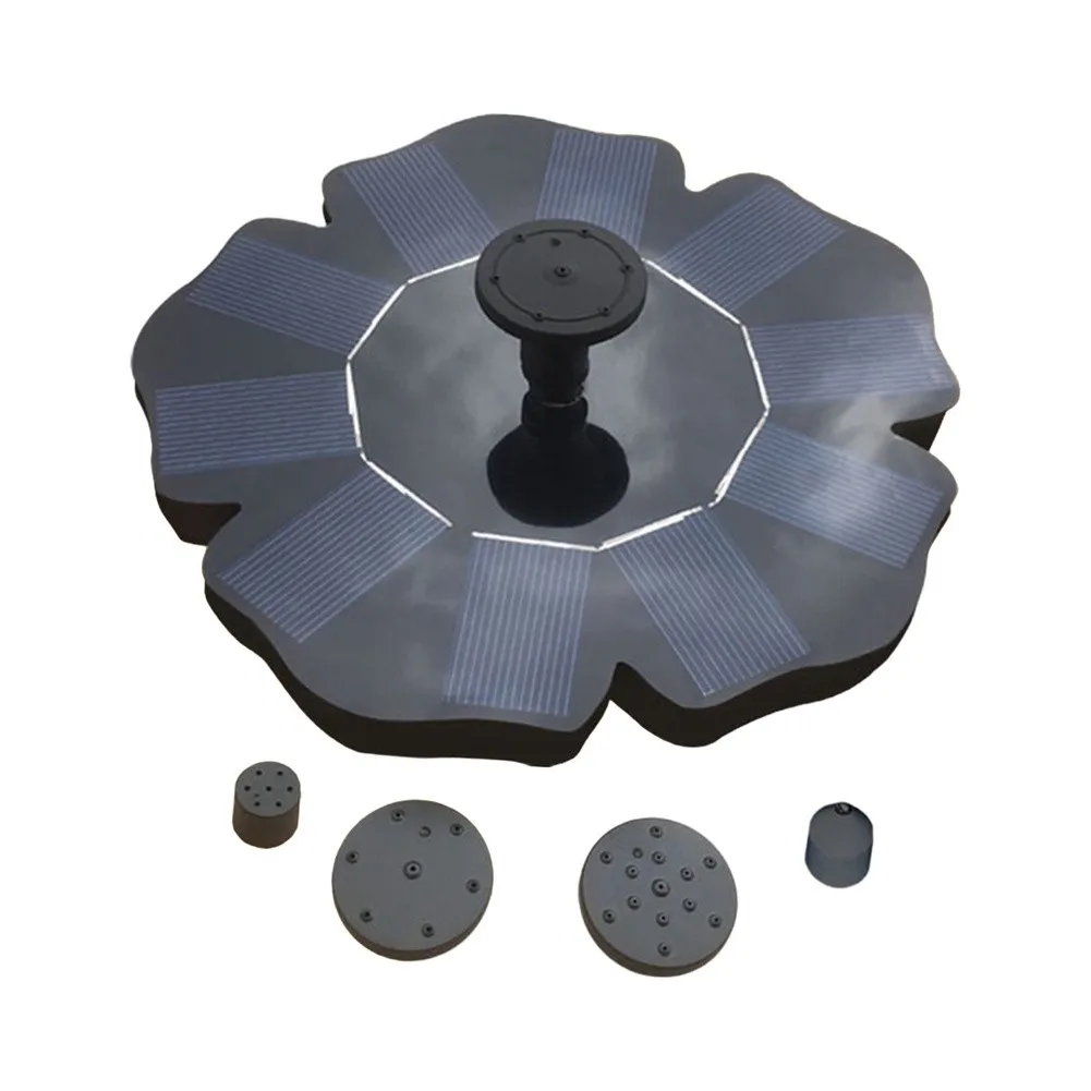 for versatile Spray Options For Garden As Shown Garden Fountain Kit Built-in 800MA Battery ABS Plastic Construction
