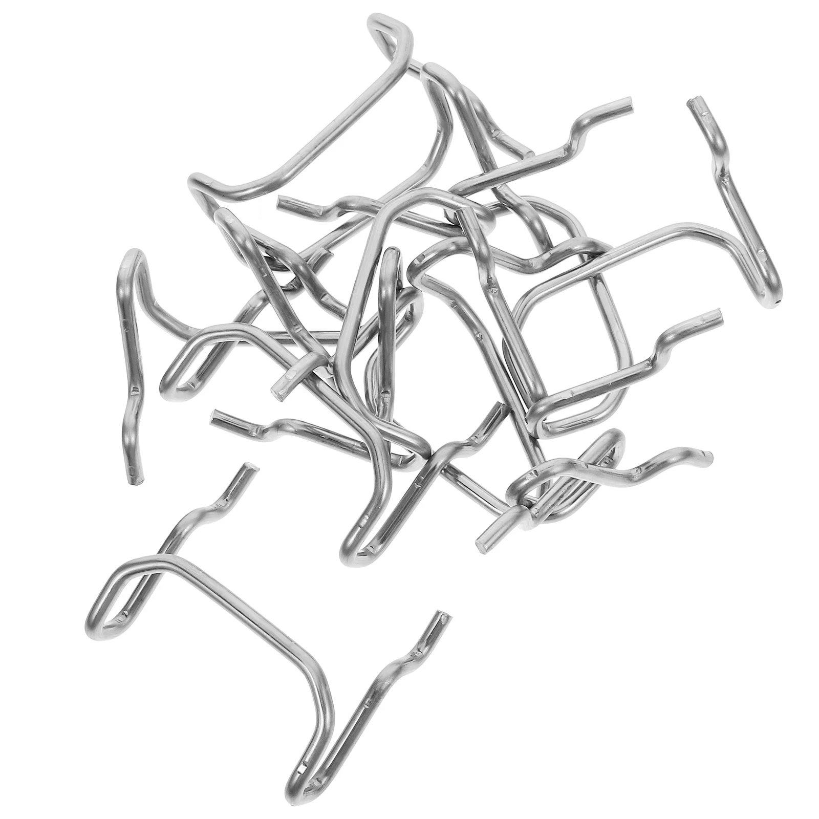 

10pcs Pegboard Hooks Heavy Duty Stainless Steel For Storage Bins Metal Hangers Tools Organizer Garage Workshop Car Interior