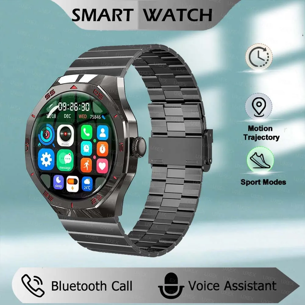 

Men 2026 New Smartwatch For 1.52 Inch Full Screen Bluetooth Call Health Tracker Sport Modes Motion Trajectory Custom Photo Watch
