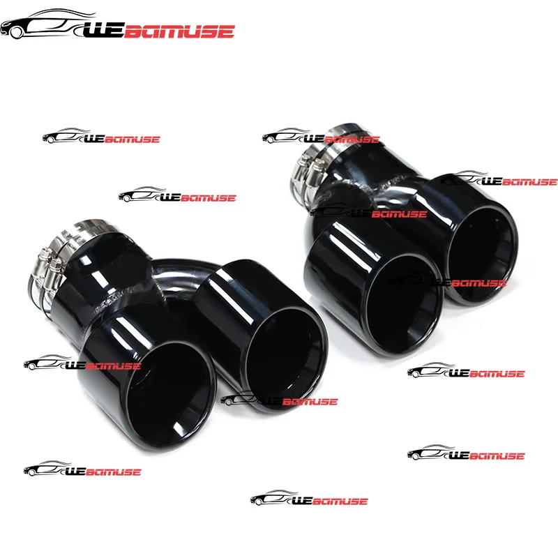 For BMW G20 G21 M340i MPE Muffler Header Exhaust System Upgrade Dual Quad Stainless Steel Carbon Fiber Tips 2019 TO 2024