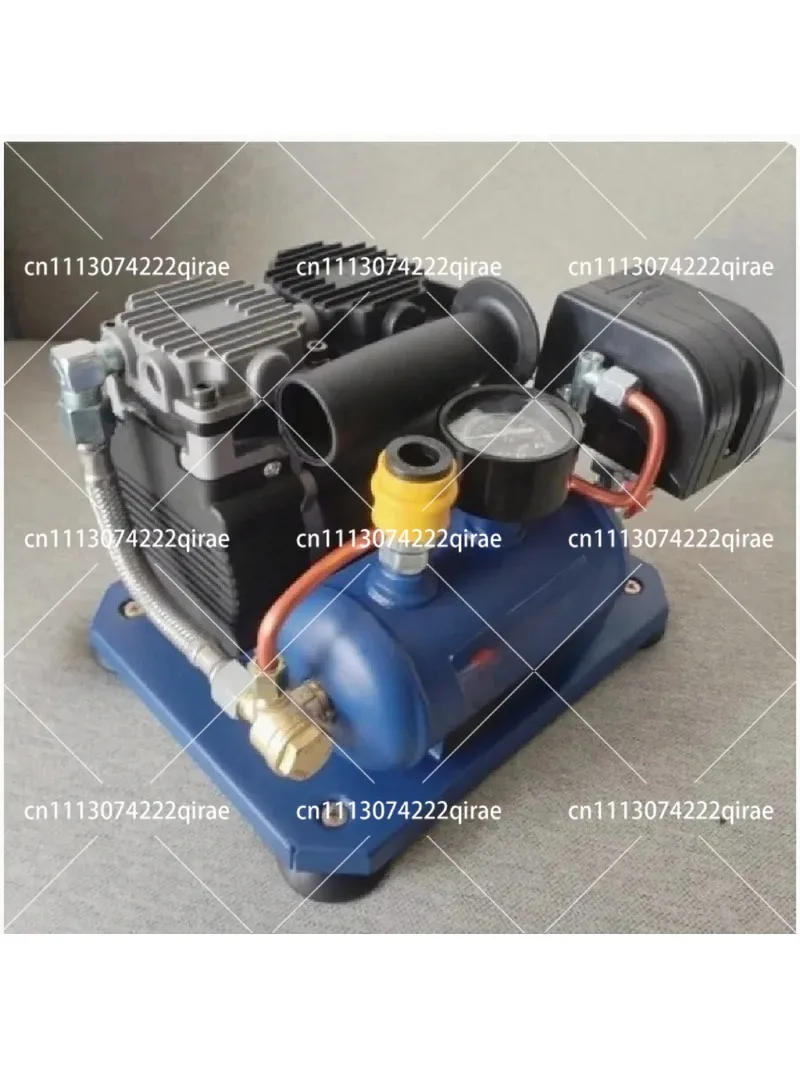 Portable Wireless Rechargeable Tire Pump with LED Light for Car, Compact Air Compressor