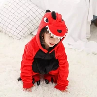 Dinosaur  Anime Cosplay Costumes Boys Girls Jumpsuit Adults Hooded Pajamas Kids Kigurumi Unicorn Cartoon Onesies For Christmas - Image 6