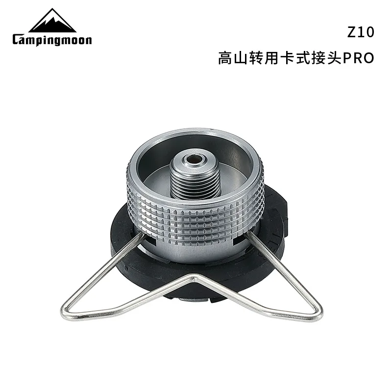 Outdoor Stoves IPB Converter Head With Bracket Adapter CAMPINGMOON Threaded Outer Frame Integral Seal Complete Long Gas Adapter