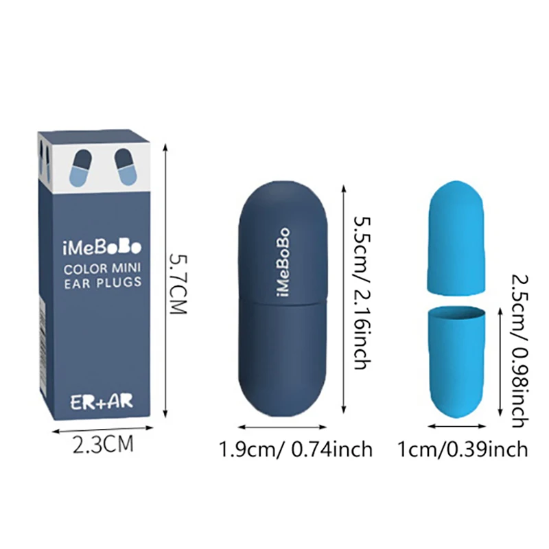 Soundproof Sleeping Ear Plugs Earplugs For Sleep Special Mute Soft Slow Rebound Student Anti-Noise Protection Anti Earplug