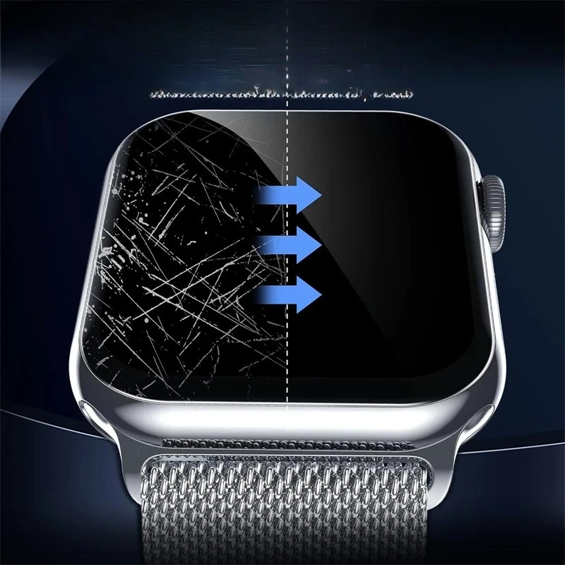 5 قطعة فيلم هيدروجيل لساعة أبل 46 مللي متر 44 مللي متر 45 مللي متر 42 مللي متر 40 مللي متر 41 مللي متر 49 مللي متر واقي للشاشة سلسلة ساعات أبل الترا 10 9 8 7 se 6 5 #4