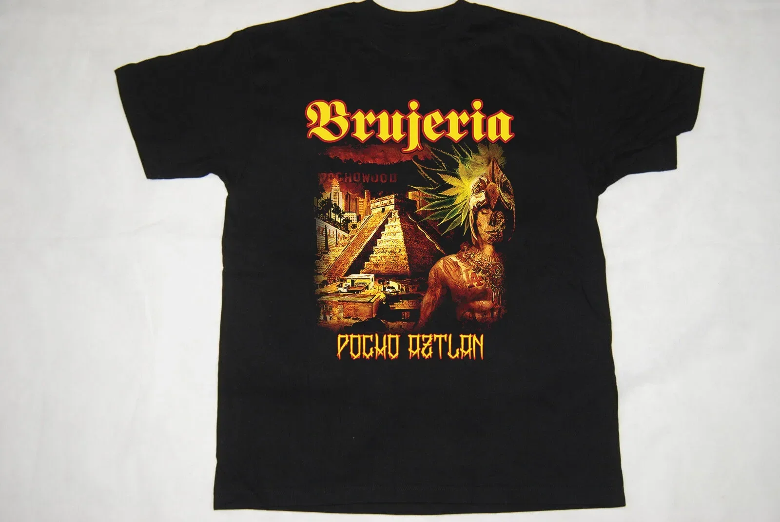 Brujeria Band T-Shirt noir coton unisexe cadeau pour hommes femmes JH131