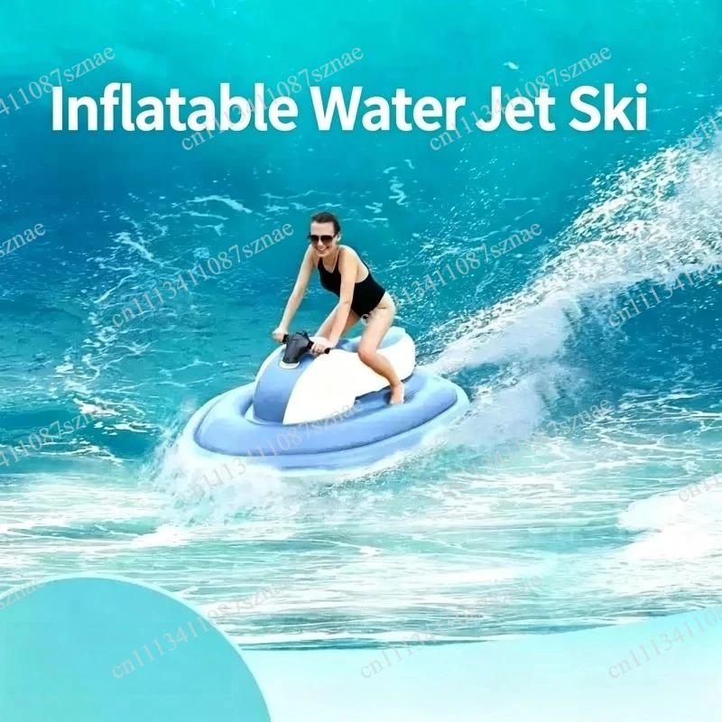 Inflatable Water Scooter With Electric Thruster Remote Control Boat Foldable Inflatable Kayak Water Toy
