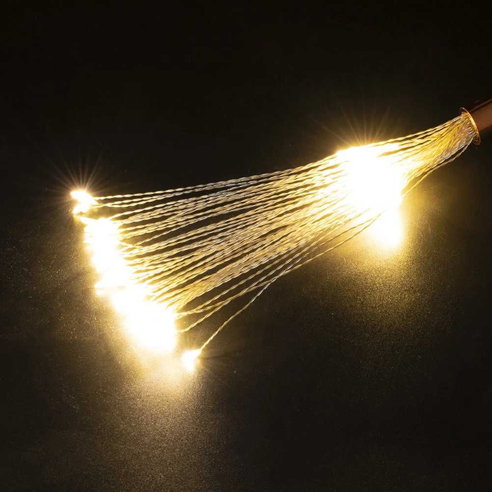 

D LED Light String Decorative Warm Glow Flexible Copper Wire for Home Garden Party Wedding Fireplace Stairs Christmas Tree