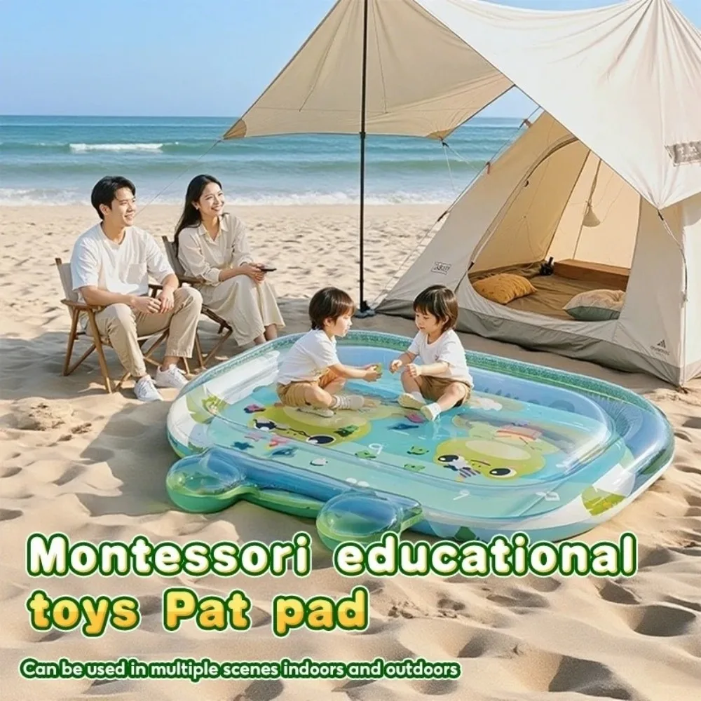 

New Cute Frog Baby Water Mat Inflatable Indoor Climbers Water Toys Play Mat Gift