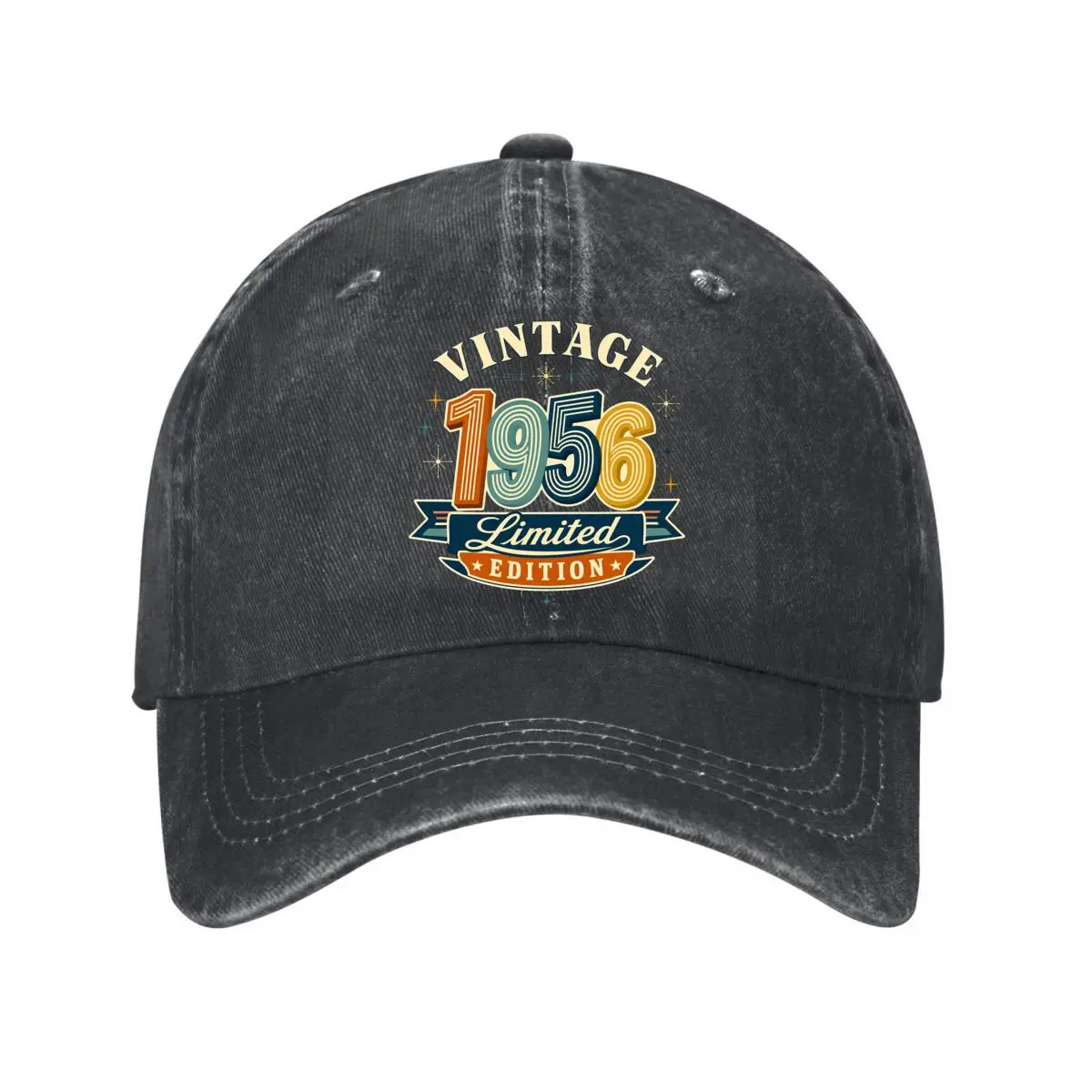 Gorra de béisbol clásica Retro 1956 Heritage Number D, lavada, para exteriores, para mujer, unisex, estilo Dad Hat