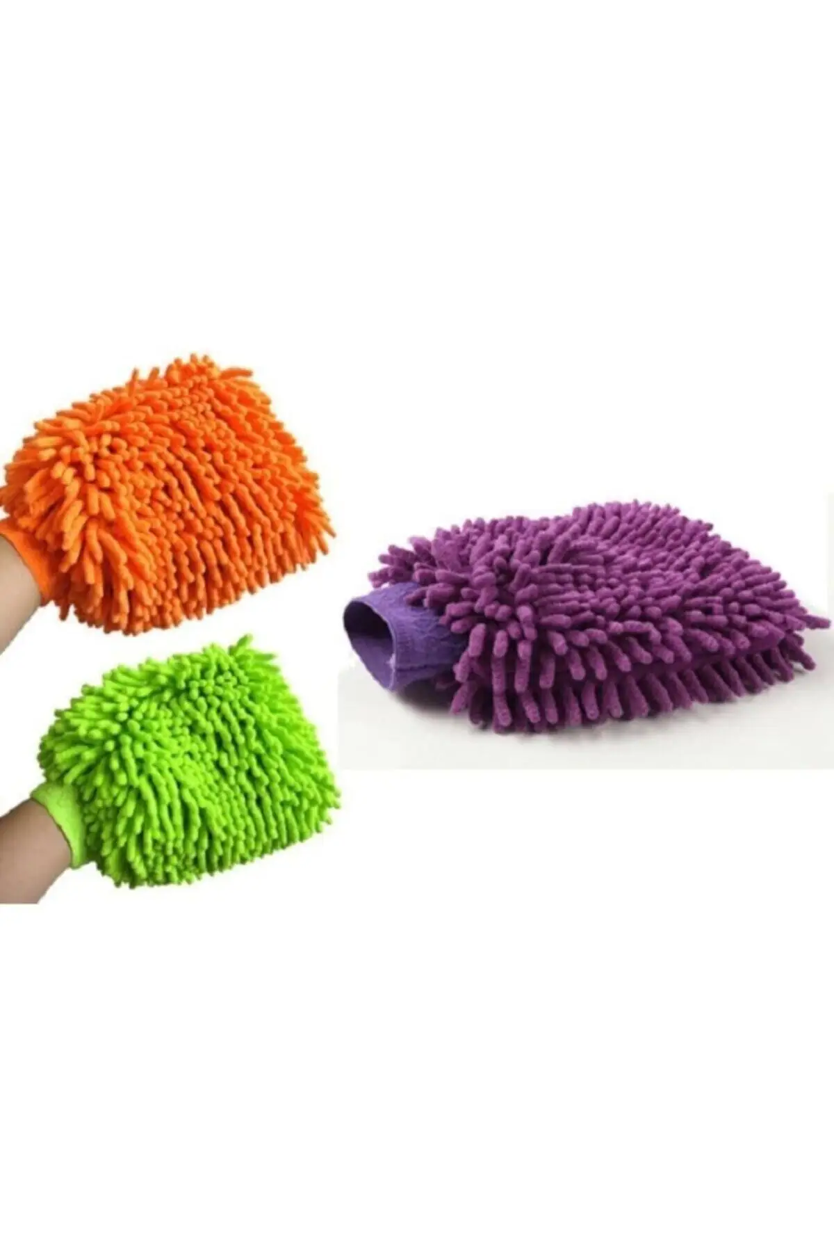 

3 pcs Microfiber Car Wash And Cleaning Glove