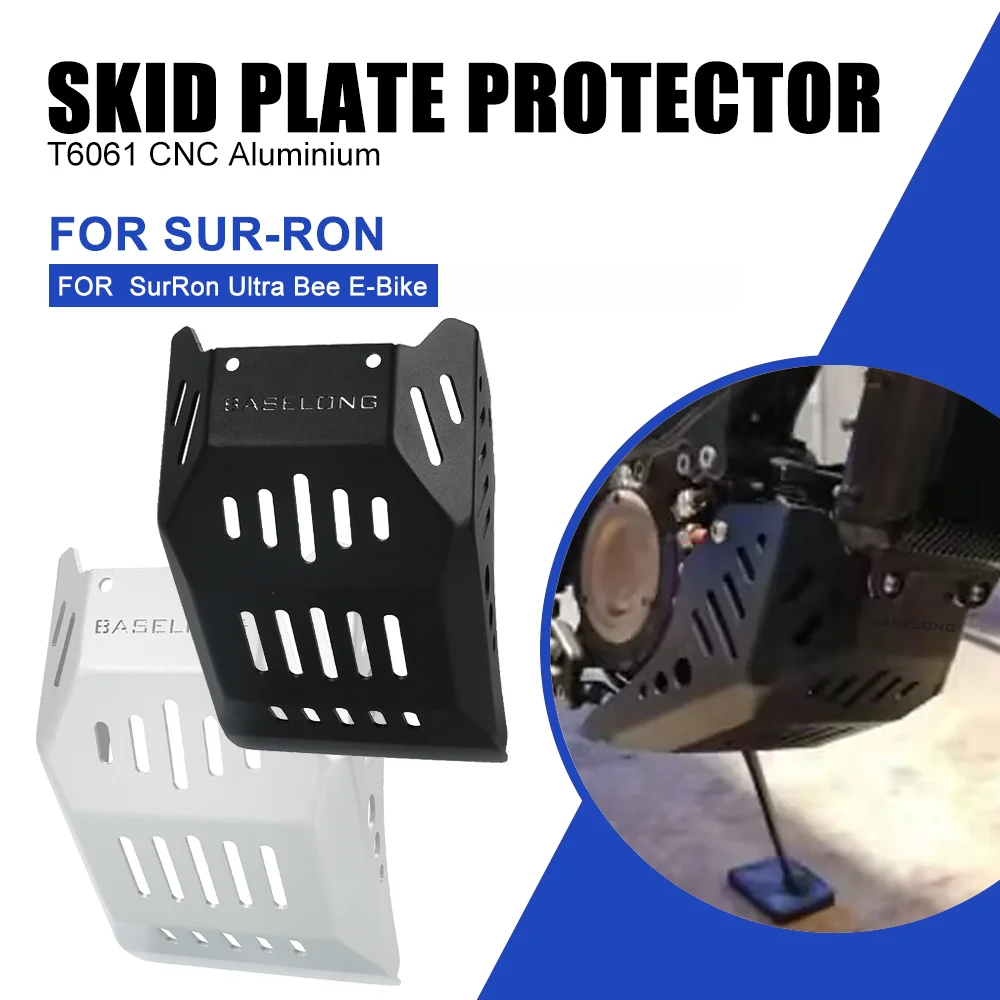 

Motorcycle Skid Bash Plate Lower Engine Chassis Guard Protection Cover Compatible For Sur-Ron SurRon Ultra Bee E-Bike