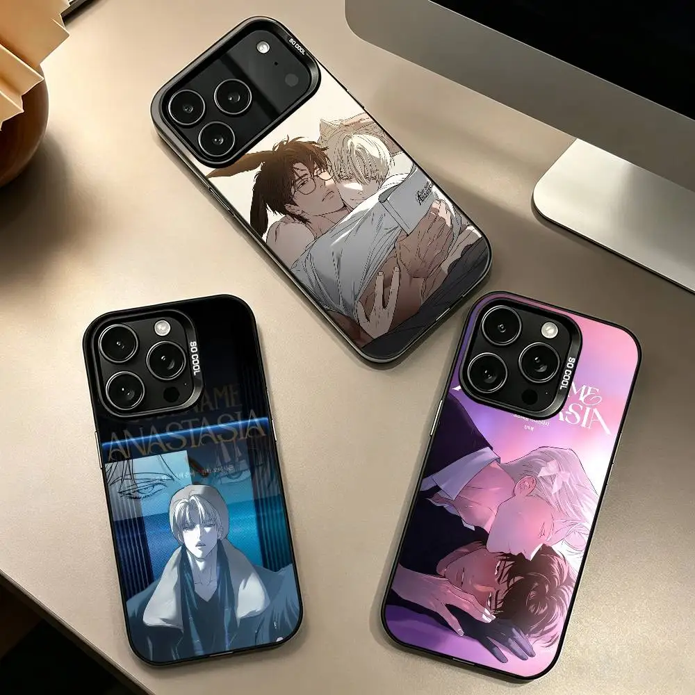 

Codenames T-Taekjoo Anastasia Phone Case For iPhone 17,16,15,14,13,12,11 Plus,Pro Max,XS,Colorful Silver Phone ca Fundase Cover