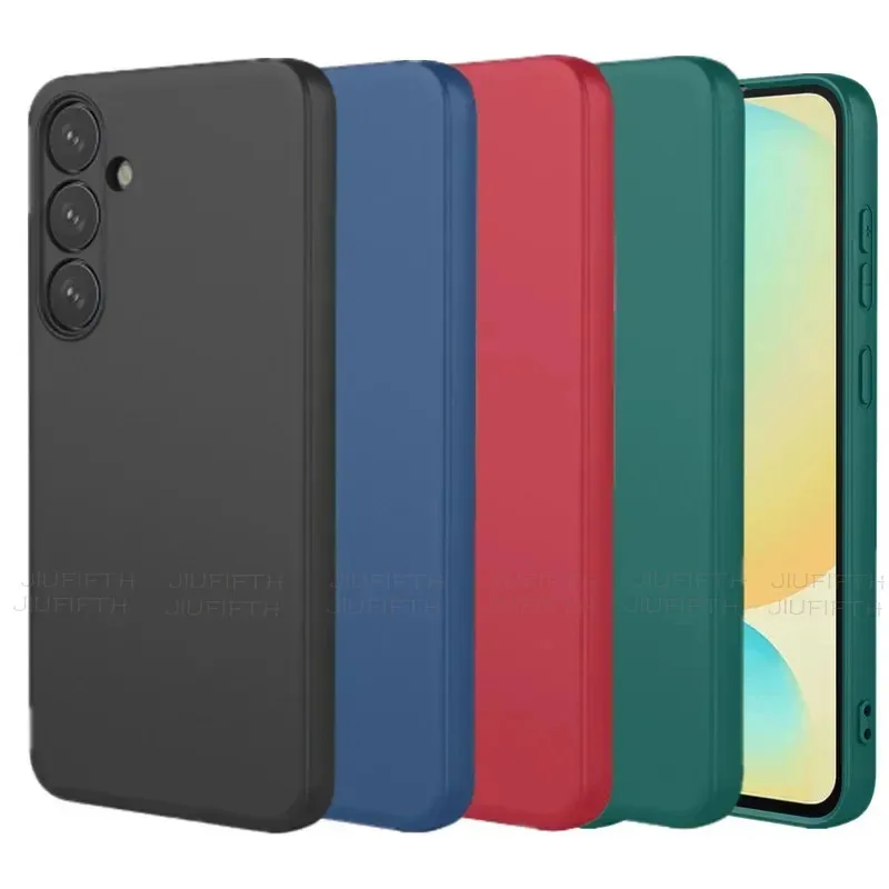 لهاتف سامسونج جالاكسي S26 S 26 S26Plus Plus + S26Ultra Ultra U غطاء خلفي Coque مرن من السيليكون السائل حافظة من البولي يوريثان Carcase Coques #1