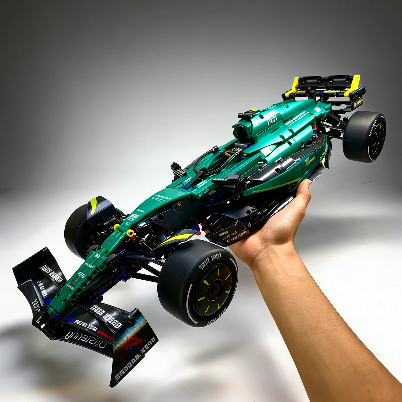 designer-tecnico-auto-blocchi-verde-velocita-vechiel-sport-racing-hypercar-modello-creativo-mattoni-da-costruzione-giocattoli-regali-fai-da-te