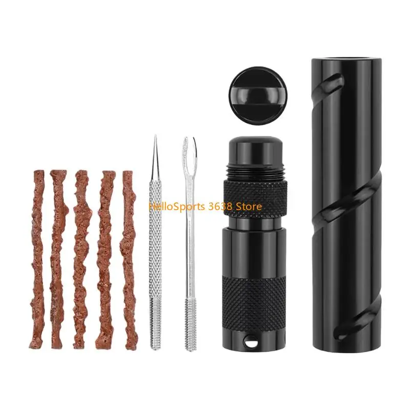 

Наборы для ремонта проколов велосипедных бескамерных шин, портативный инструмент для велосипедных шин с резиновыми полосками, в