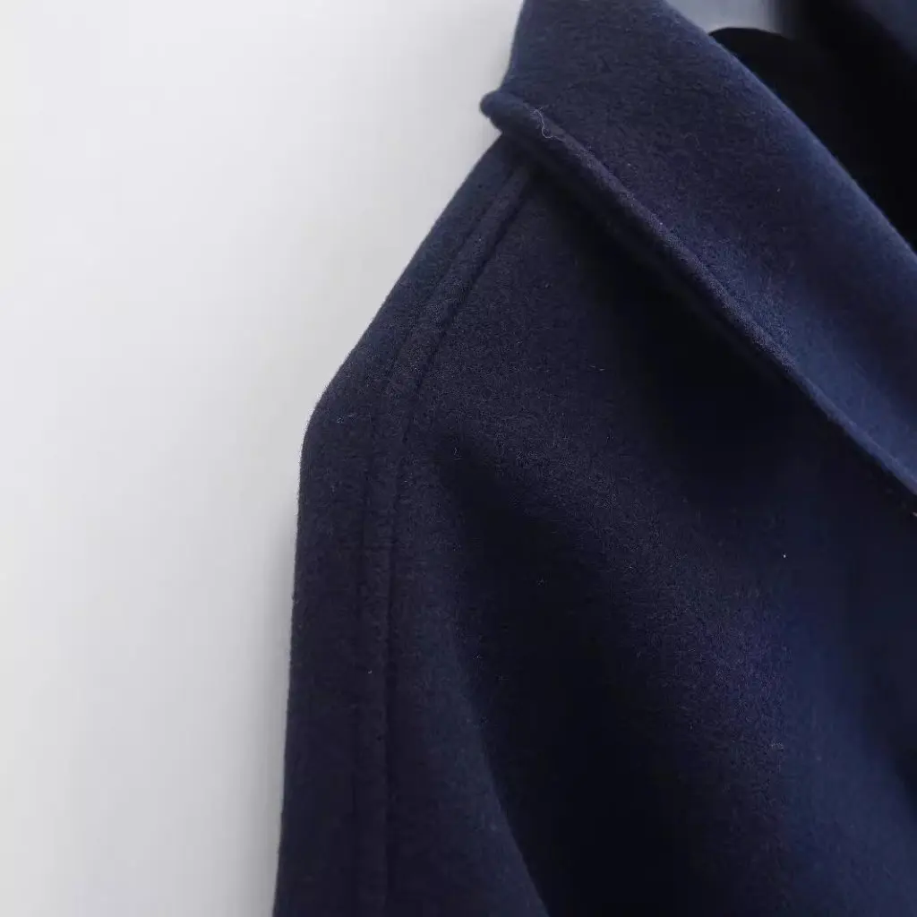 

Women's Loose Wool Jacket Autumn Winter New Style European American Fashion Windproof Coat for Ladies