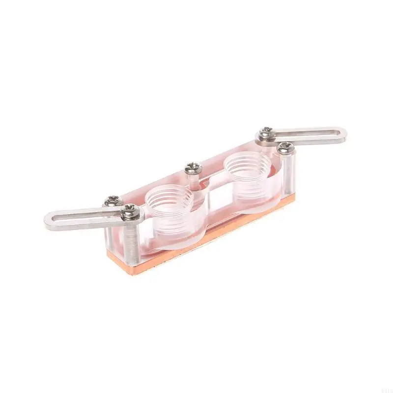 W91A ماء أكريليك لخزان تبريد الماء تبريد الرادياتير الكمبيوتر CPU كتلة الماء