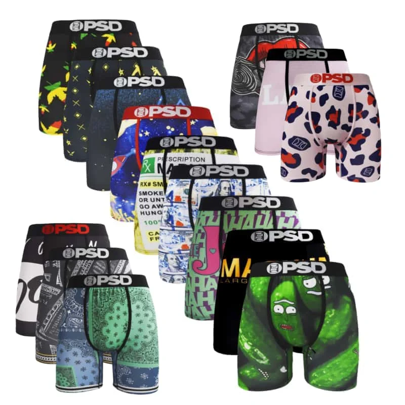 

Sexy Print Men Underwear Boxer Cueca Male Panty Lingerie Men Underpants Panty Boxershorts S-XXL