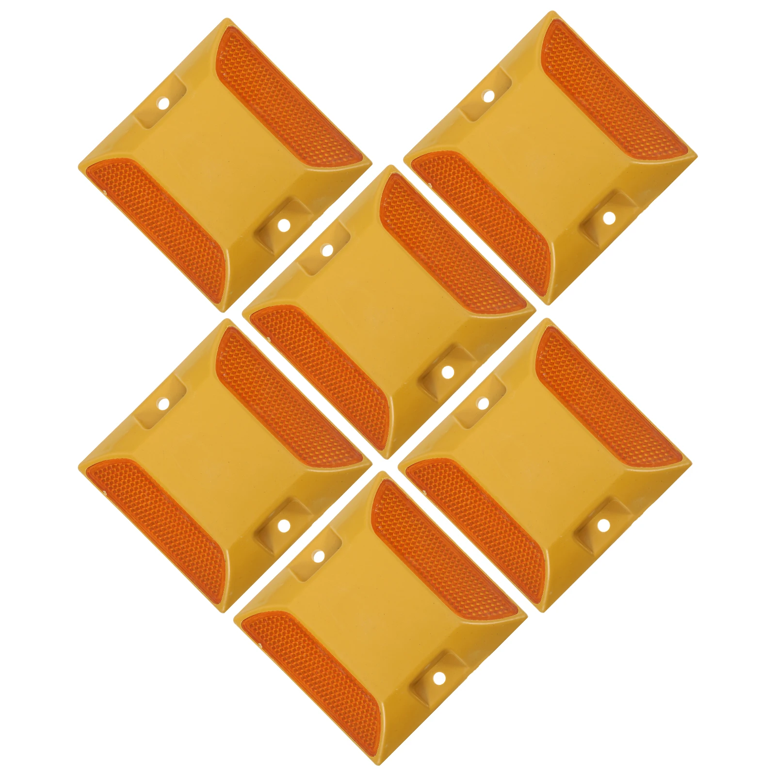 Reflektierende Straßenbolzen, robuste Auffahrt-Reflektormarker für den Gartennotfall