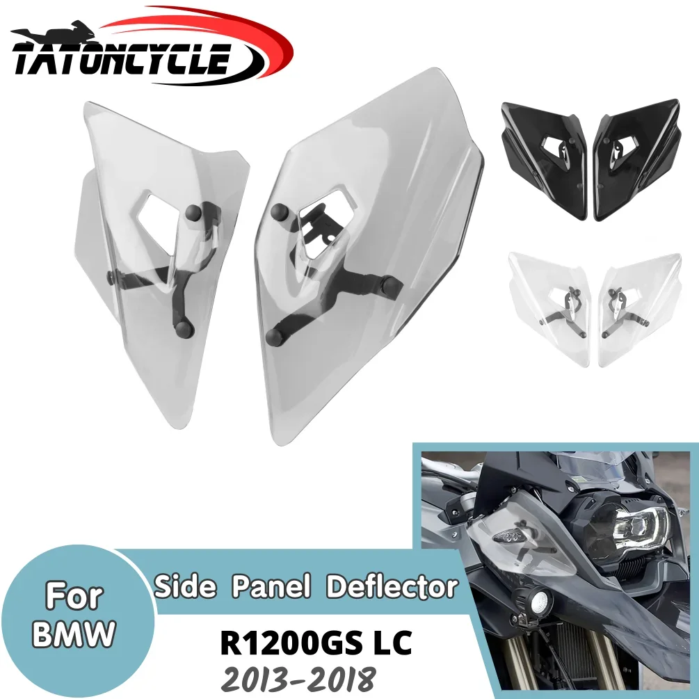 

Motorcycle Side Windshield Windscreen Panel Wind Deflector for BMW R1250GS 2018-2023 R1200GS LC 2013-2019 Winglets Wings F850GS