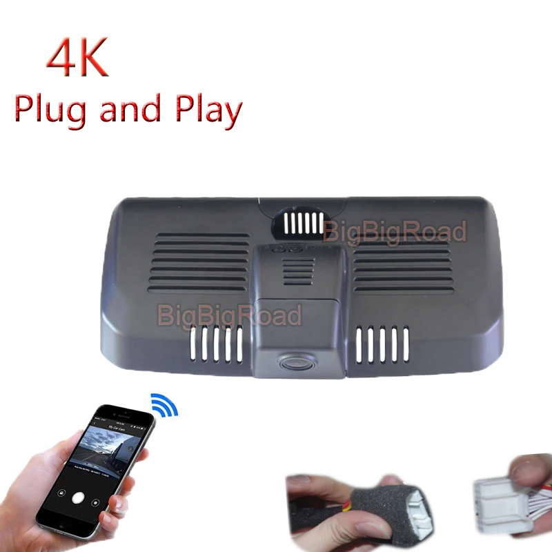 

4K Plug And Play For Great Wall Haval VV5 2019 USB Port Wifi Car DVR Driving Video Recorder Dash Cam Camera FHD 2160P