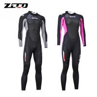 ZCCO New Surfing Wetsuit 3mm Men Women One-Piece Thickened Snorkeling Surfing Fishing Hunting Suit Professional Diving Clothing