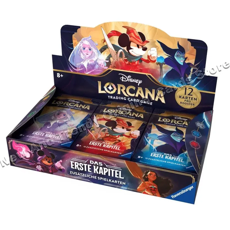 TCG English Original Version Disney Lorcana - The First Chapter Booster Box Cards Rare Collection Card