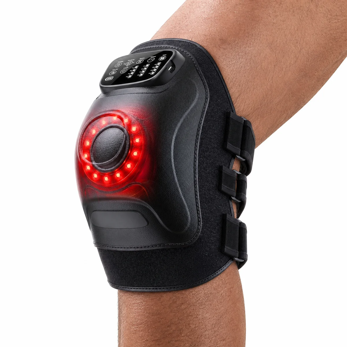 Warm Airbag Knee Massager With Vibration Cordless Heated Design 2200mAh Battery For Shoulder Elbow & Knee Pads