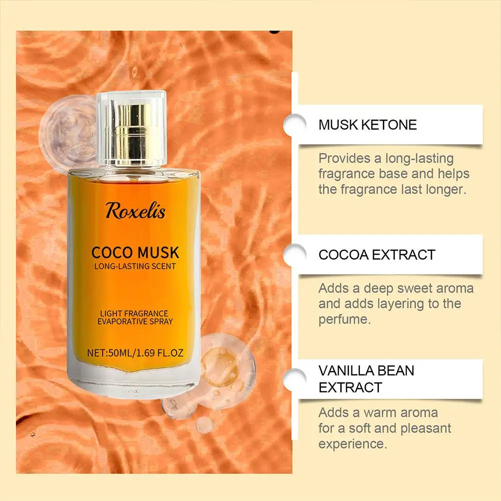 Men Cologne Lasting Perfume Light Fragrance Increase Attraction Confidence Attract Women Sandalwood Aroma Coffee Scent Perfume