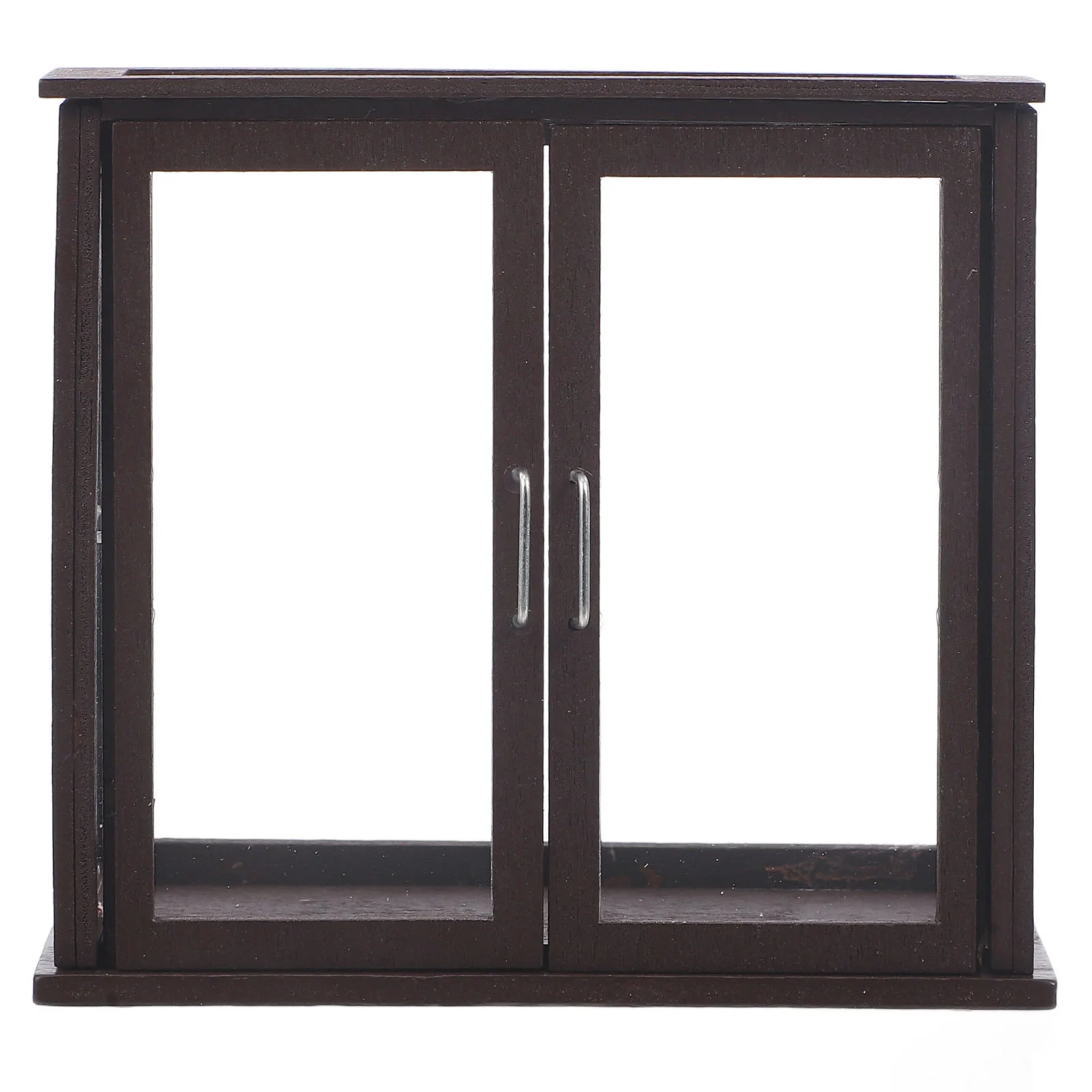 Dollhouse Cake Cabinet Shelf Mini Kitchen Decor Bakery Scenes Toy Room Store Cupboard Model Wood Miniature