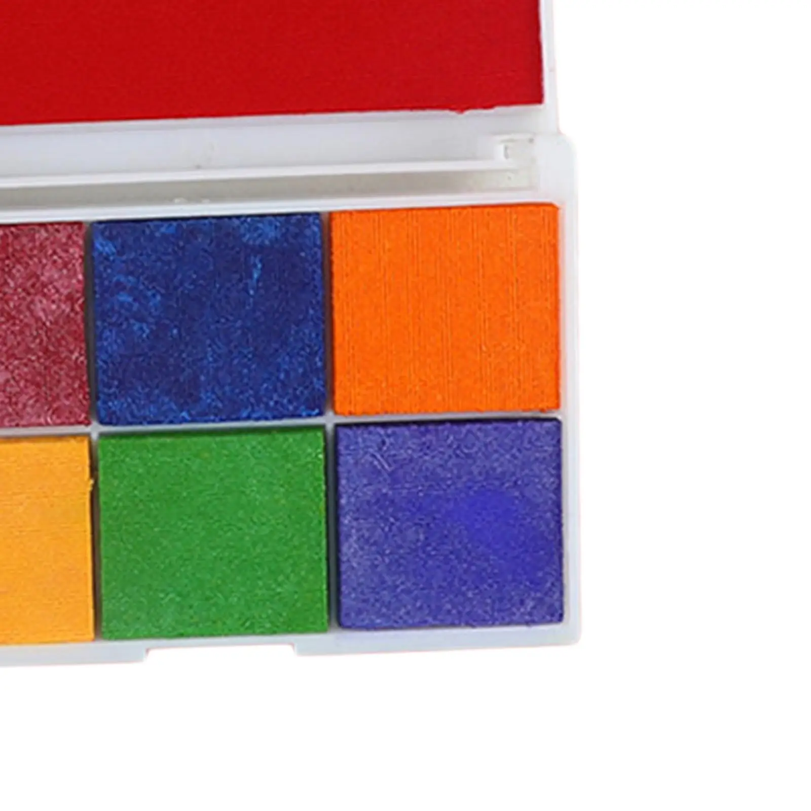 Almofada De Borracha Colorida para Decoração, Fingerprint Inkpad Suprimentos para Crianças, Tecido Scrapbooking, Presentes de Natal para Crianças