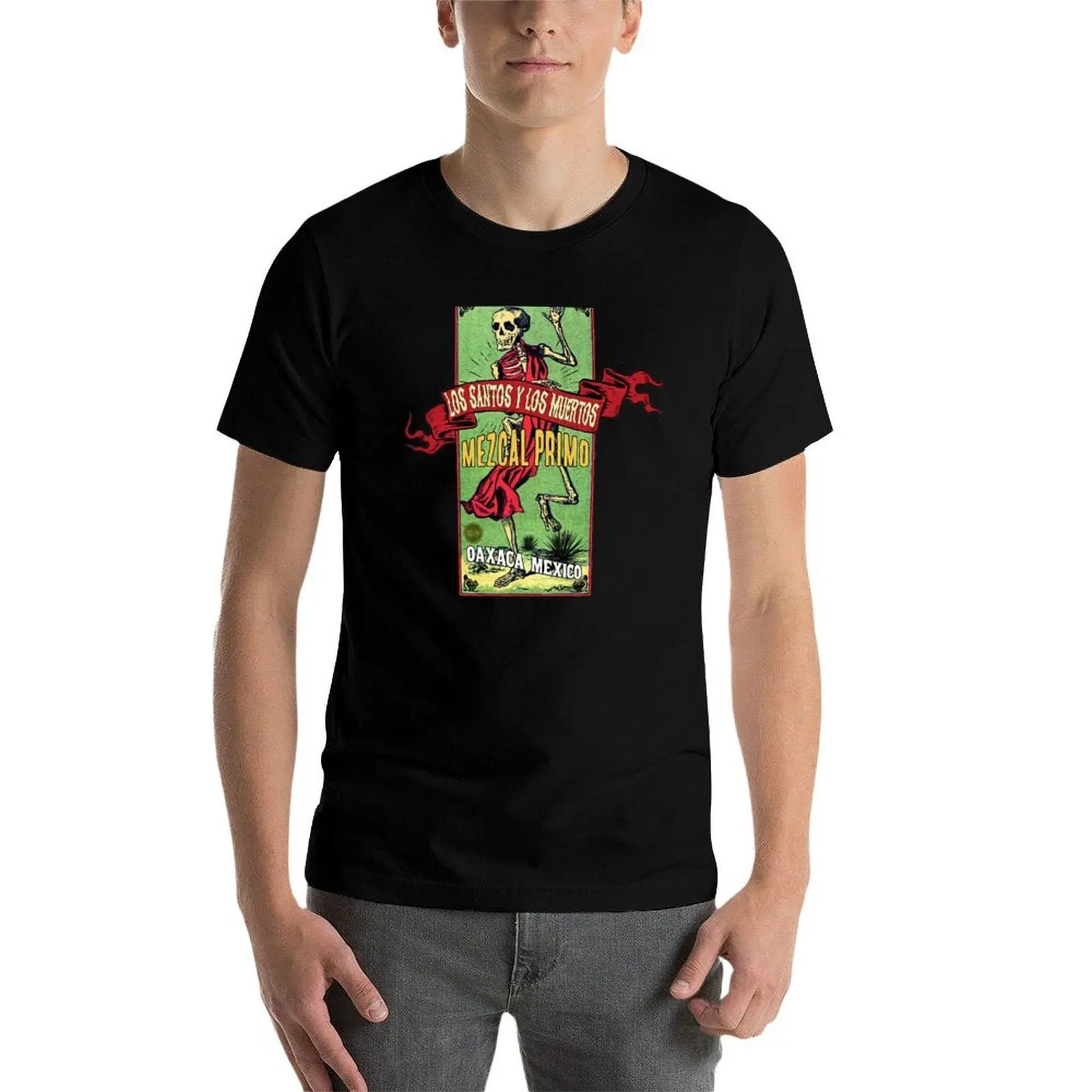 Mexican Vintage Mezcal T-Shirt Independence Day Short Sleeve T-Shirt view 4