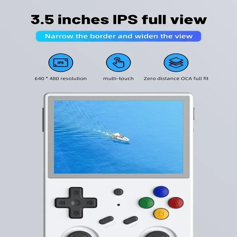 HOT ANBERNIC RG353V RG353VS Android 11 Linux OS HD Simulator 3.5 INCH 640*480 Handheld Game Player  512G 80000 Game