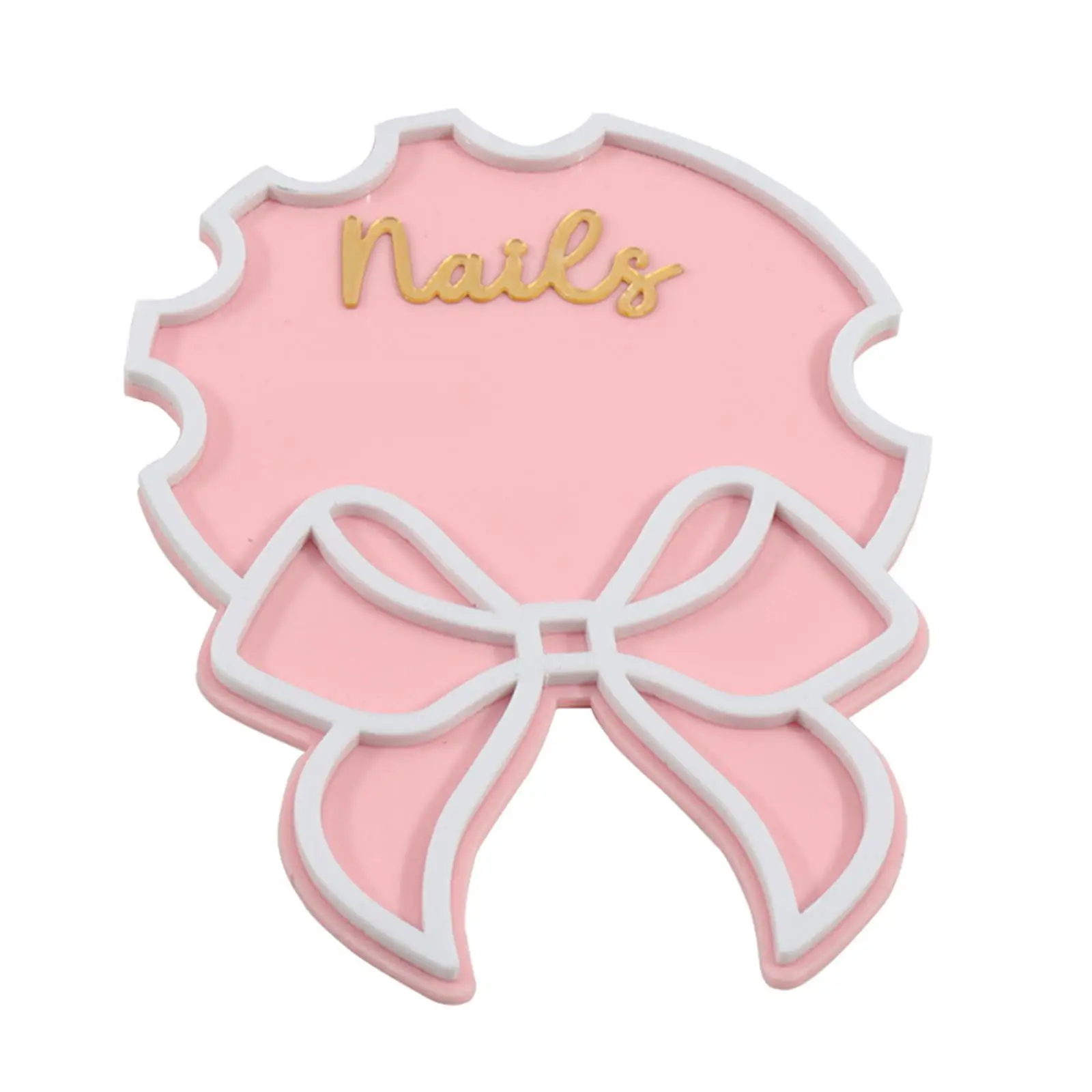 Nail Photo Prop Simple Multifunctional Nail Display Card Beauty Salon Props Acrylic for Salon Manicure Shop Decoration Studio