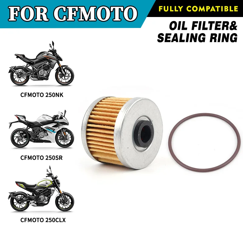

For CFMOTO 250SR Parts Oil Filter Cleaner CF250 250NK 250CLX 250SR CF MOTO CF250 Filter Motorcycle Accessories Original Parts