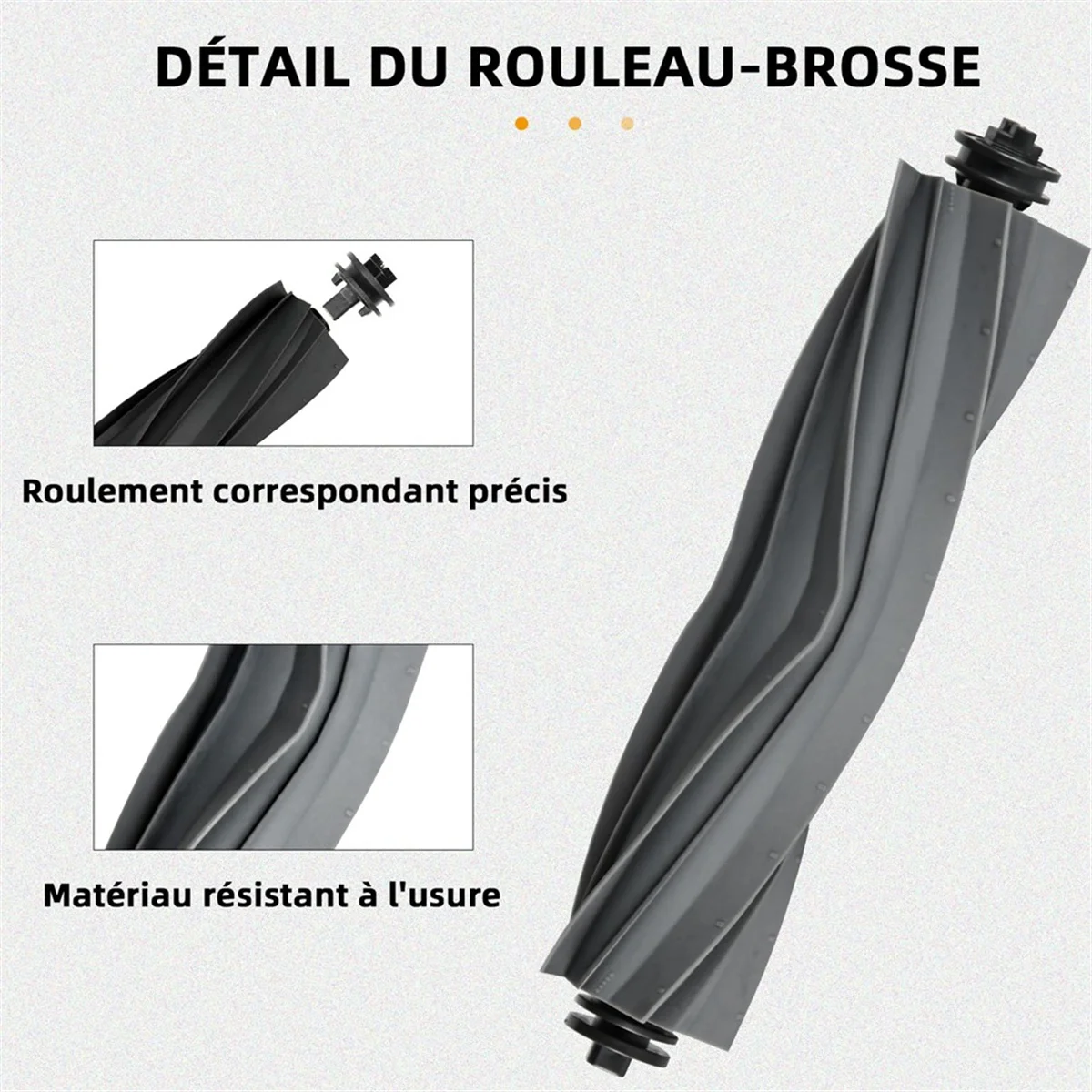 Accesorios N98R para robot aspirador Dreame L20 Ultra / L20 Ultra completo. Cepillo principal Filtros Paños Bolsas para polvo Cepillos