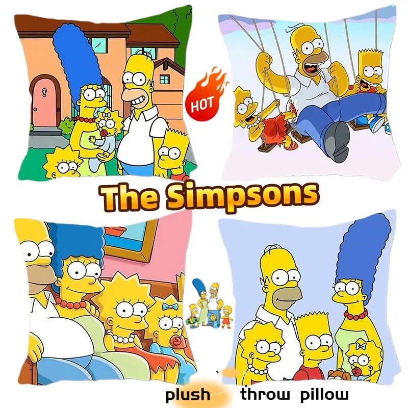 

The Simpsons pillow cute and fashionable cartoon creative living room sofa cartoon peripheral cushion gift for friend's birthday