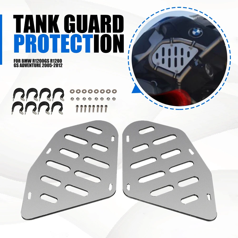 

Tank Guard Protection Sides Fuel Tank Side Cover Protection For BMW R1200GS R1200 GS Adventure 2005-2012 R 1200 GS/Adventure