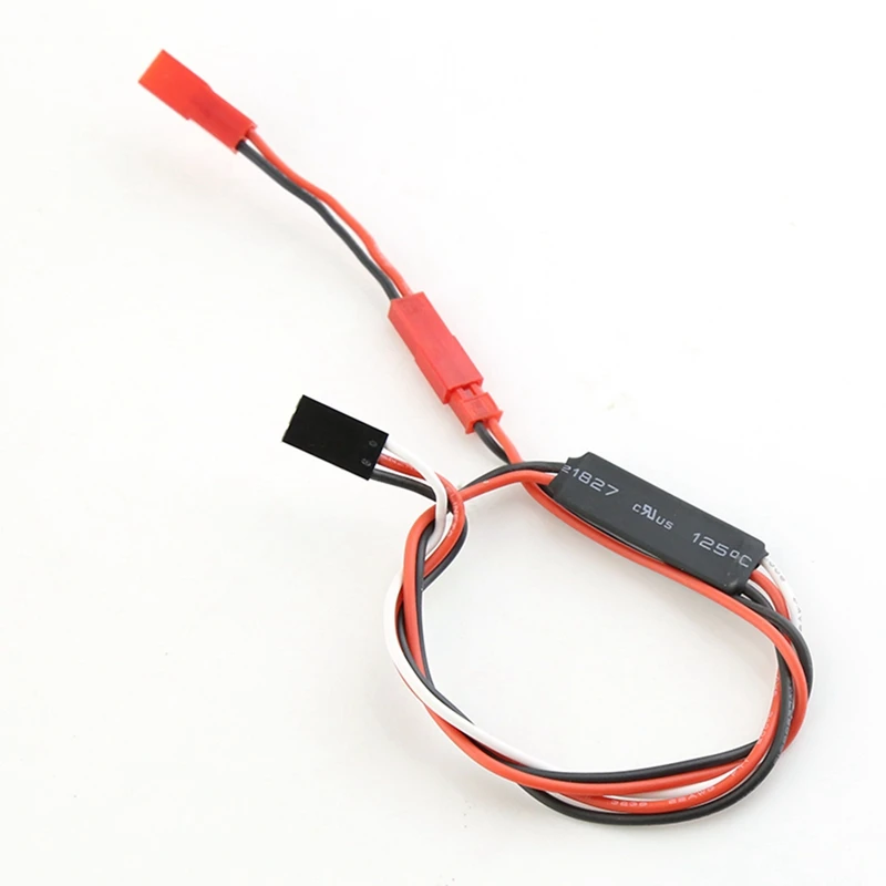 RC Car Winch 3CH Remote Controller Receive Cable With Adapter Plug For 1/10 RC Crawler Axial SCX10 Traxxas TRX4 Tamiya