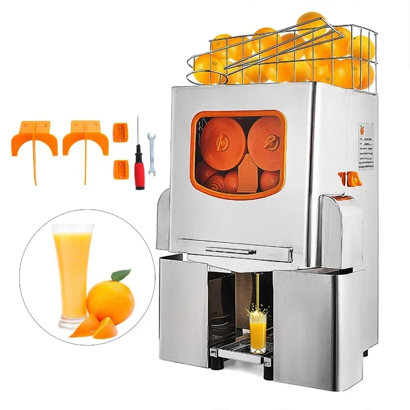 

200E-2 Commercial Small Fruit Fresh Press Stainless Steel Household Electric Juicer Fruit And Vegetable Processing Equipment