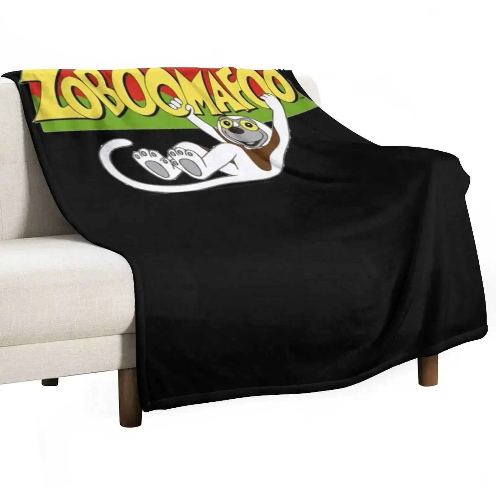 

zoboomafoo' logo Throw Blanket Blankets For Baby For Sofa Thin For Decorative Sofa Baby Blankets