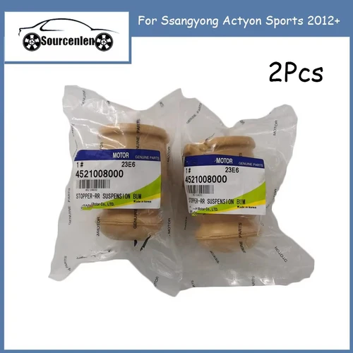 2 uds nuevo tapón de suspensión de parachoques trasero genuino 4521008000 Para Ssangyong Actyon Deportes 2012+ 4521035200