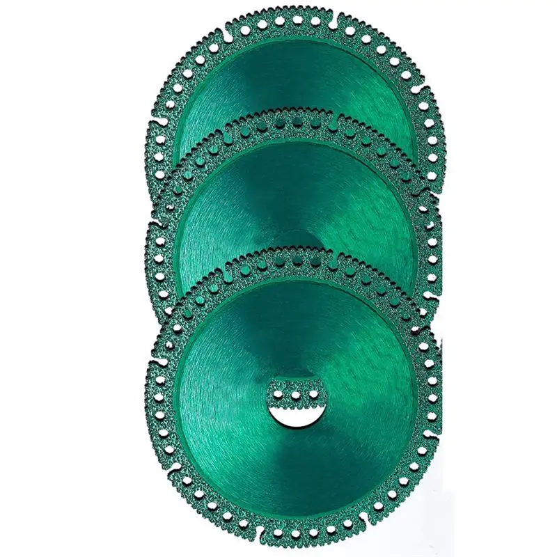 

AB46-Composite Multifunctional Cutting Saw Blade, 4 Inch Diameter Ultra-Thin Circular Saw Blades Glass Cutting Disc