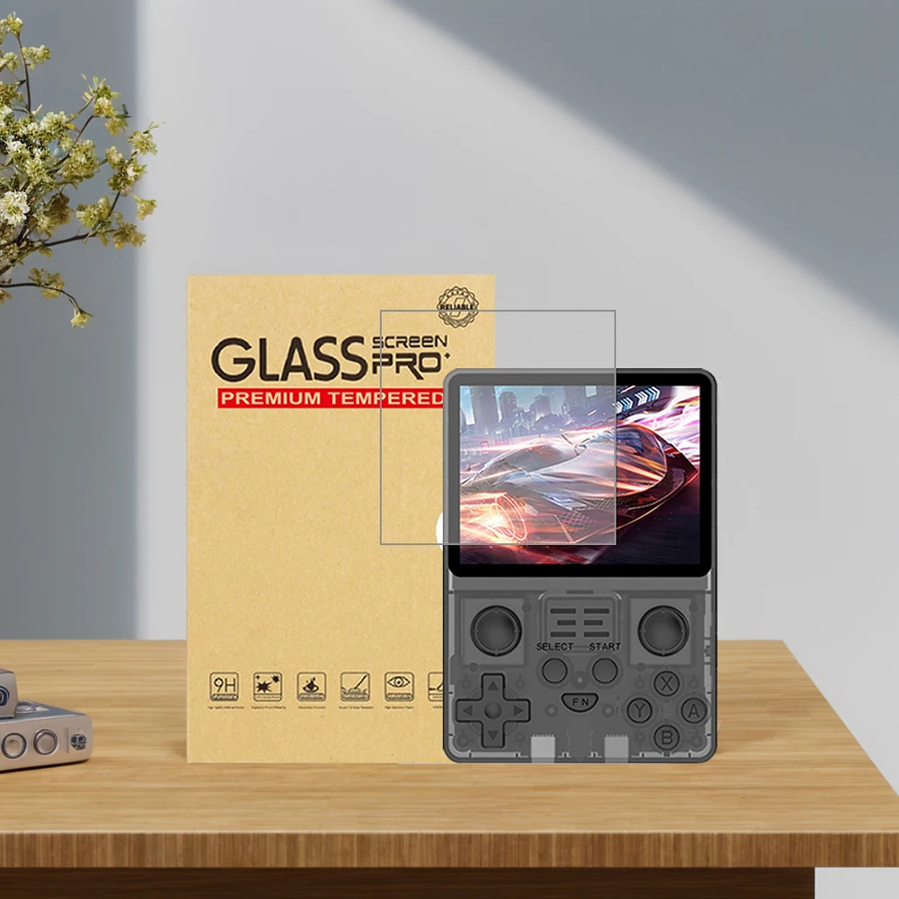 HD واقي للشاشة فيلم 9H صلابة الشاشة المقسى فيلم المضادة للبصمة شاشة طبقة رقيقة واقية ل Powkiddy RGB20S R36S R35S