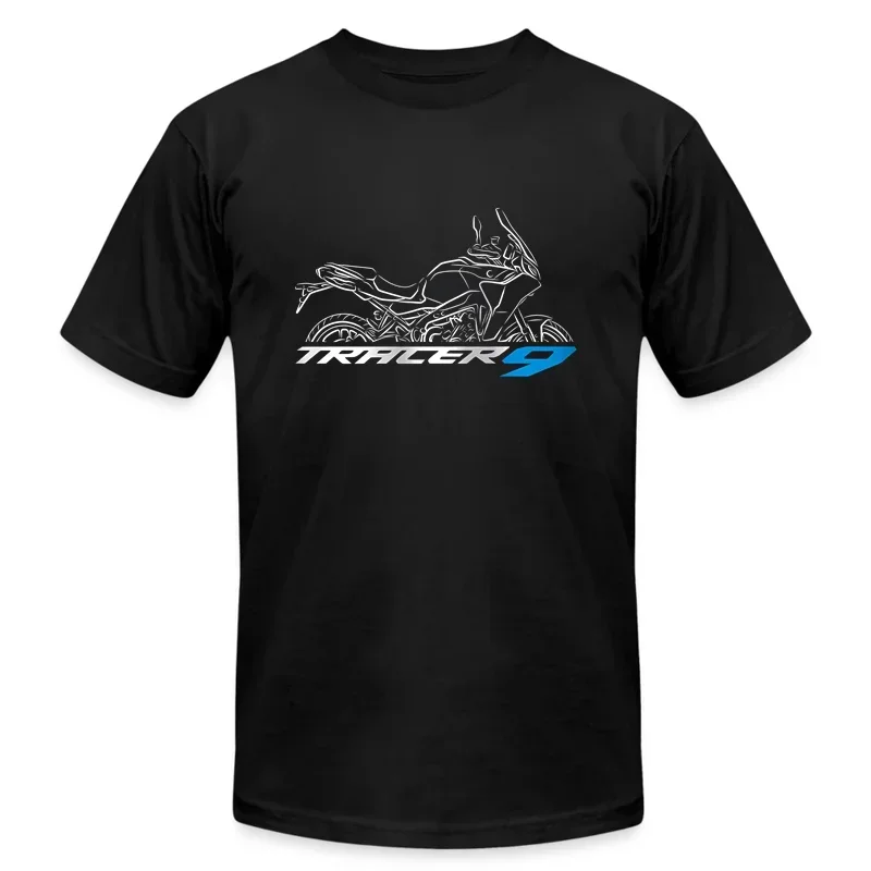 

2025 Men t shirt Casual Yamahas Tracer 9 T-shirt 2021-2025 Graphic Summer Short Sleeves 100% Cotton S-3XL