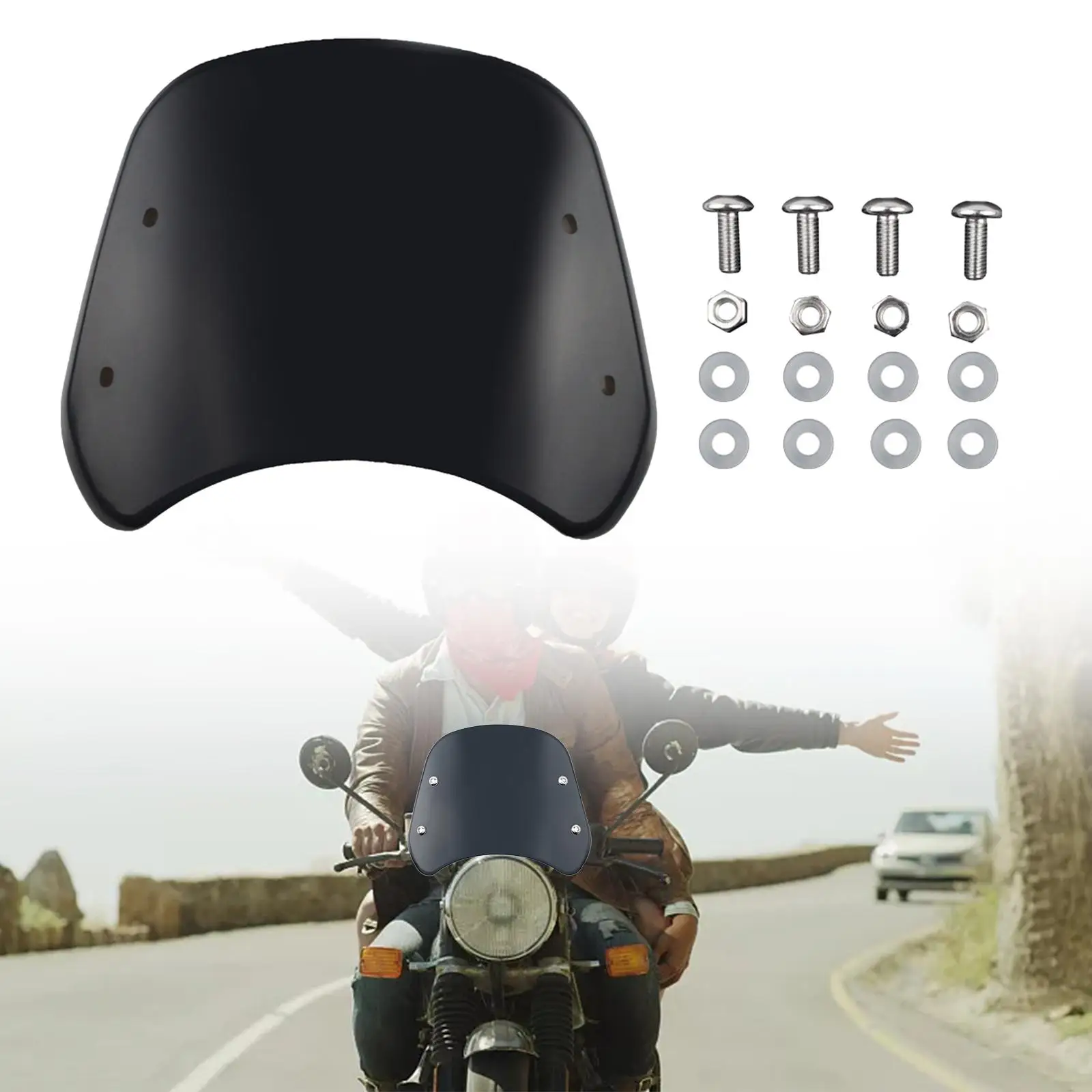 Motorcycle Windshield Motorcycle Fairing Wind Deflector Style Appearance