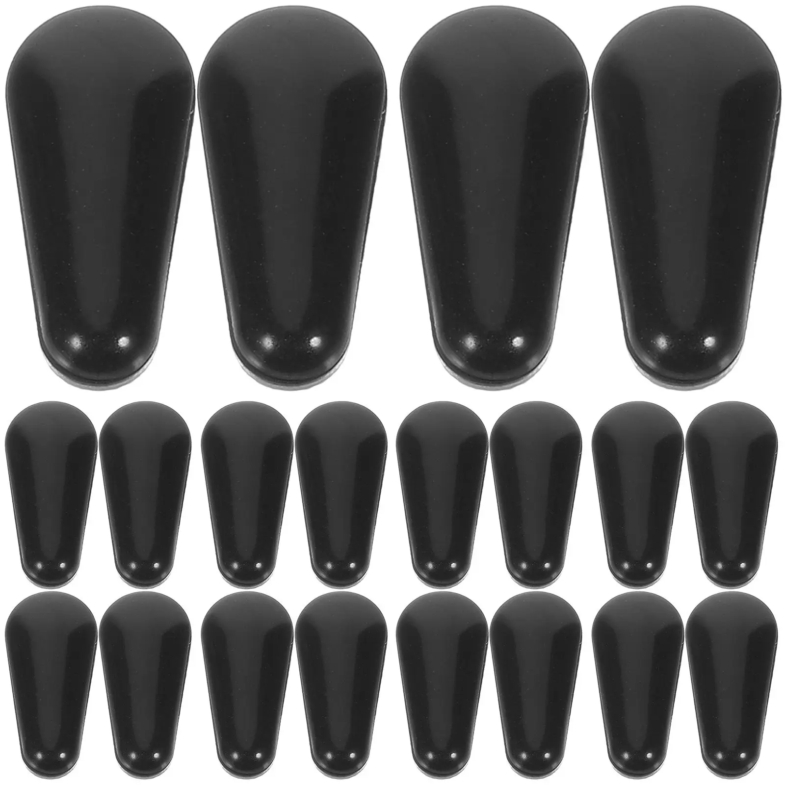 

10 пар силиконовых накладок для носа в форме капли для очков, противоскользящие сменные накладки для пластиковых и полнооправных очков